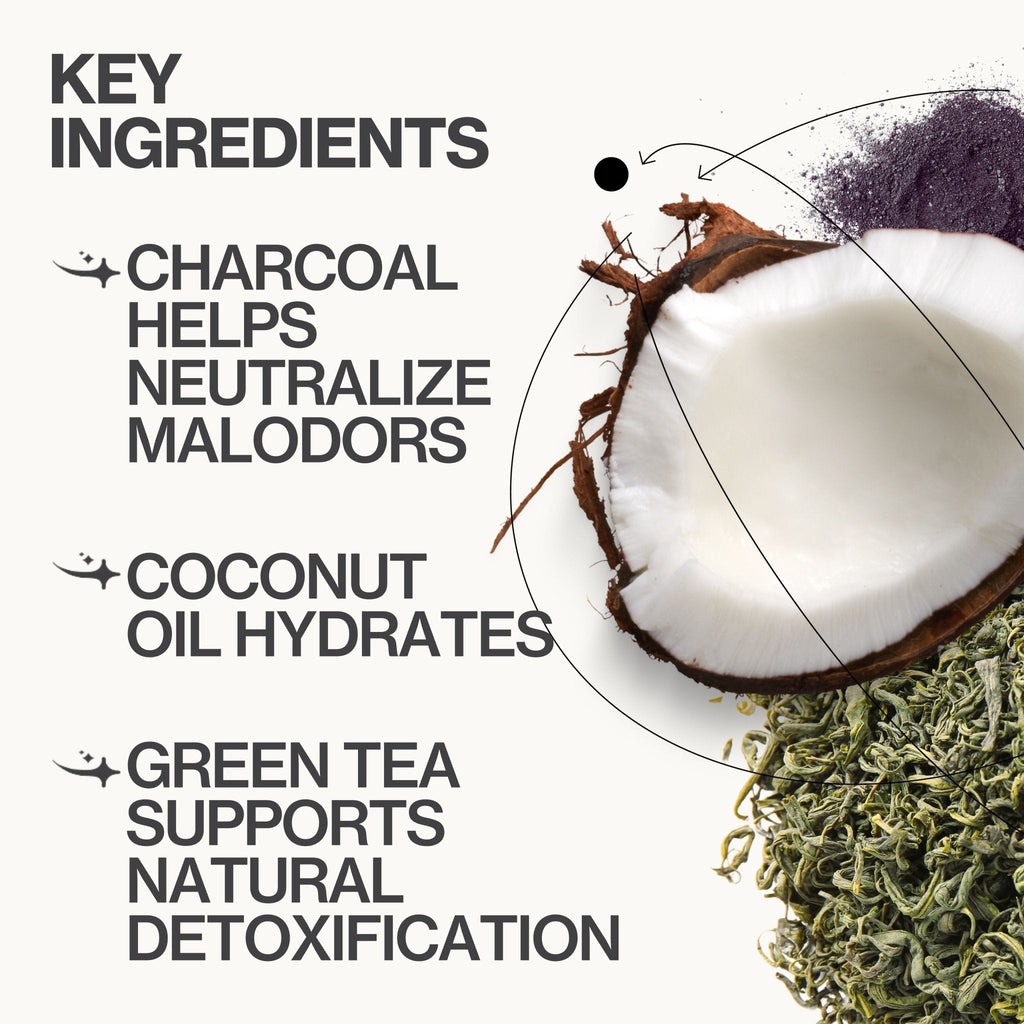 Coconut & Charcoal Underarm Detox Scrub